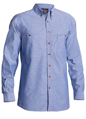 B76407 Chambray Shirt - Long Sleeve