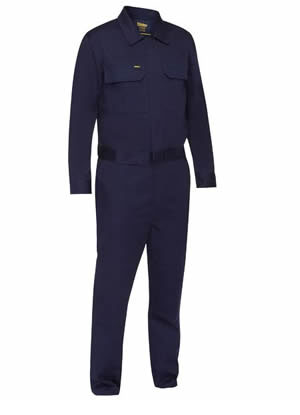 BC6065 Work Coverall with Waist Zip Opening