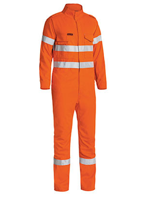 BC8085T Tencate Tecasafe Plus Taped Hi Vis Engineered Vented Coverall