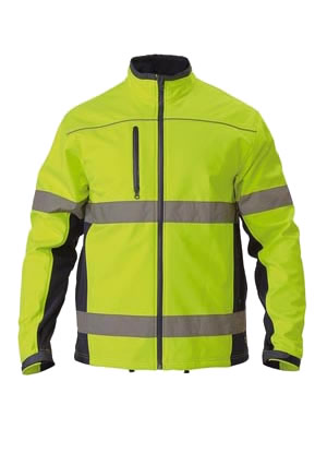 BJ6059T Soft Shell Jacket with 3M Reflective Tape