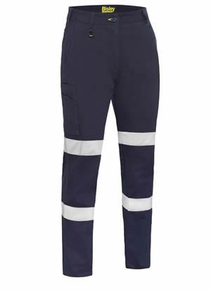 BPLC6008T Woman's Taped Stretch Cotton Drill Cargo Pants