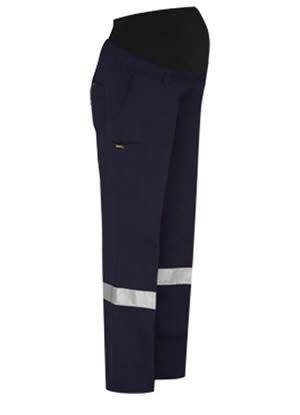 BPLM6009T 3M Taped Maternity Drill Work Pant
