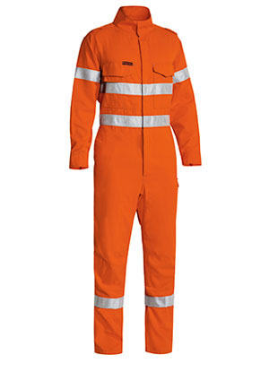 BC8185T Tencate Tecasafe Taped Hi Vis FR Lightweight Engineered Coverall
