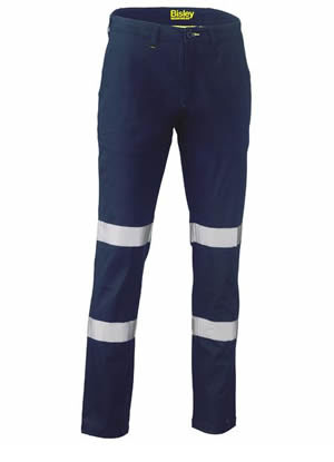 BP6008T Taped Biomotion Stretch Cotton Drill Work Pants