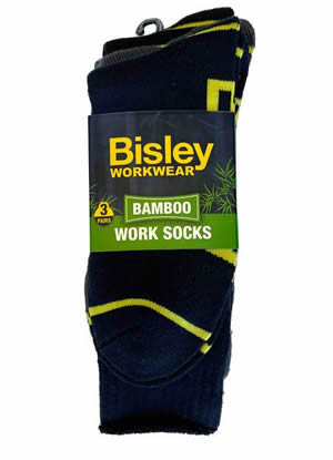 BSX7020 Bamboo Work Socks (3X Pack)